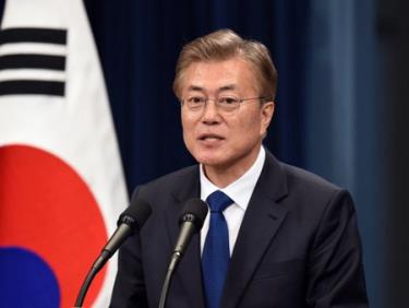 Tân Tổng thống Hàn Quốc Moon Jae-in.