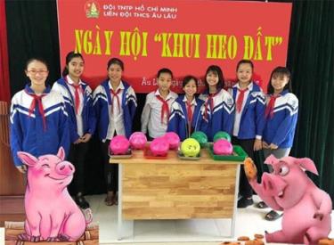 Ngày hội “Khui heo đất” ở Trường THCS Âu Lâu, thành phố dafabet link.