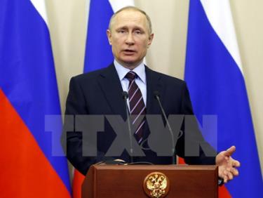 Tổng thống Nga Vladimir Putin.