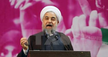 Tổng thống Iran Hassan Rouhani.