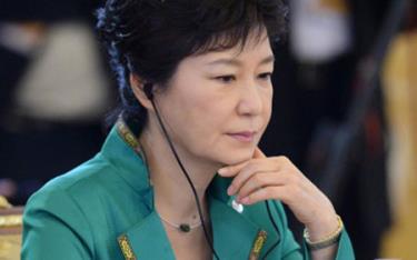 Bà Park Geun-hye.