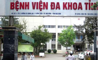 Bệnh viện Đa khoa tỉnh Hoà Bình.