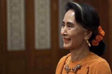 Cố vấn Nhà nước Myanmar Aung San Suu Kyi.