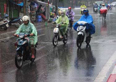 Ngày mai, miền Bắc chuyển mưa dông. Hình minh họa