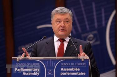 Tổng thống Ukraine Petro Poroshenko.