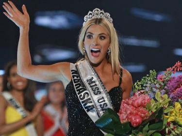 Người đẹp Sarah Rose Summers đến từ bang Nebraska đăng quang Hoa hậu Mỹ 2018.