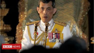 Nhà vua Thái Lan Maha Vajiralongkorn.