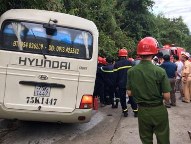 Hiện trường vụ tai nạn