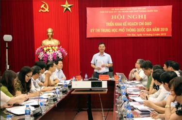 Đồng chí Dương Văn Tiến – Phó Chủ tịch UBND tỉnh phát biểu kết luận Hội nghị.