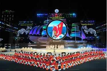 Hình ảnh trong đêm bế mạc Festival Biển 2019.