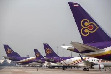 Máy bay của Thai Airways.