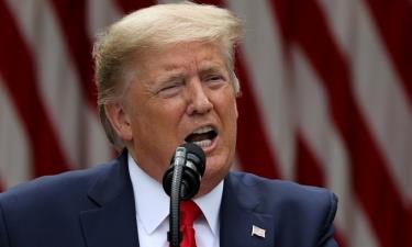 Tổng thống Mỹ Trump tại Nhà Trằng ngày 29/5.
