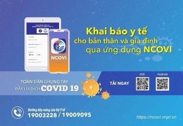 Phần mềm khai báo y tế tự nguyện toàn dân NCOVI