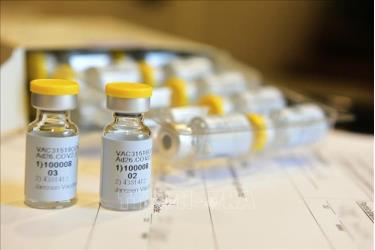 Vaccine ngừa bệnh COVID-19 do hãng Johnson & Johnson sản xuất tháng 9/2020.