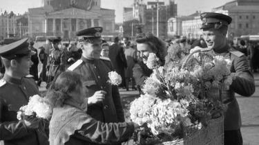 Ngày Chiến thắng ở thủ đô Moscow năm 1945