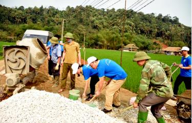 Các địa phương trên địa bàn huyện Lục Yên tổ chức nhiều công trình, phần việc thiết thực chào mừng cuộc bầu cử ĐBQH khóa XV và đại biểu HĐND các cấp nhiệm kỳ 2021 - 2026.