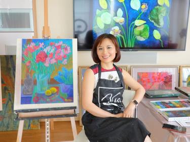 Hoạ sĩ Trần Thảo Hiền.