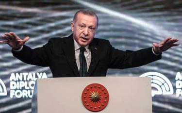 Tổng thống Thổ Nhĩ Kỳ Recep Tayyip Erdogan.