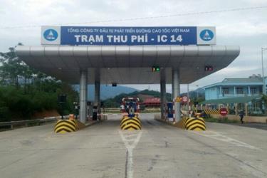 Trạm thu phí IC14.