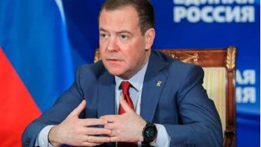 Phó chủ tịch Hội đồng An ninh Nga Dmitry Medvedev.