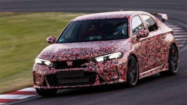 Honda Civic Type R được chính hãng hé lộ hình ảnh chạy thử.