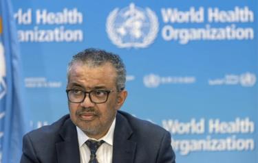 Tổng giám đốc WHO Tedros Adhanom Ghebreyesus.