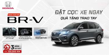 Ảnh poster chào đặt cọc Honda BR-V 2023 được đại lý chia sẻ - Ảnh: Tư vấn bán hàng/Facebook