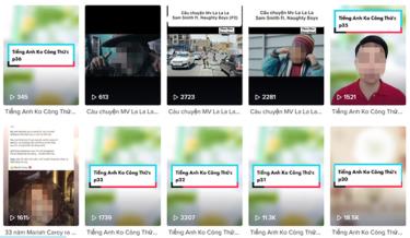 Một kênh TikTok dạy tiếng Anh