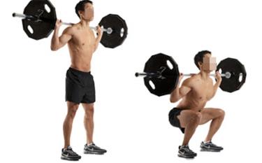 Tư thế tập gym dễ bị thoát vị đĩa đệm nếu tập không đúng cách - Ảnh: Bác sĩ cung cấp