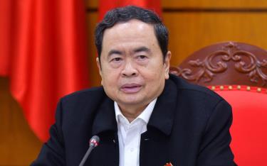 Phó chủ tịch Thường trực Quốc hội Trần Thanh Mẫn. Ảnh: Media Quốc hội