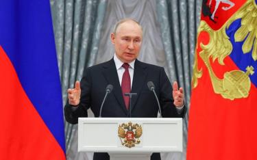 Tổng thống Nga Vladimir Putin.