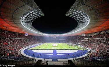 Trận chung kết Euro 2024 năm nay sẽ được tổ chức tại SVĐ Olympic, Berlin