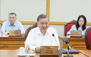 Tổng Bí thư Tô Lâm chủ trì cuộc m88 com của Bộ Chính trị, Ban Bí thư.
