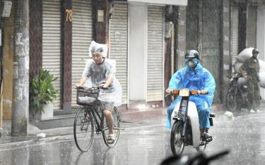 Miền Bắc có thể xuất hiện mưa dông rải rác trong chiều tối nay (6/5).