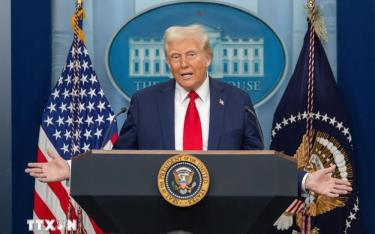 Tổng thống Mỹ Donald Trump.