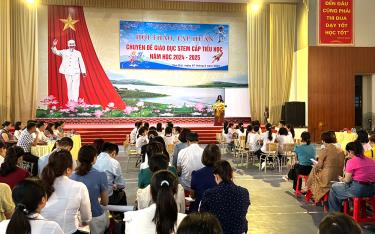 Quảng cảnh buổi Hội thảo tập huấn