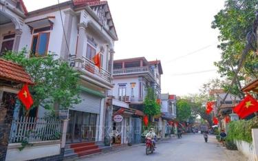 Diện mạo nông thôn huyện Yên Lạc ngày càng khang trang, hiện đại. Ảnh minh họa