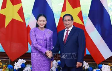 Thủ tướng Phạm Minh Chính và Thủ tướng Thái Lan Paetongtarn Shinawatra đồng chủ trì Kỳ họp lần thứ tư Nội các chung Việt Nam – Thái Lan.