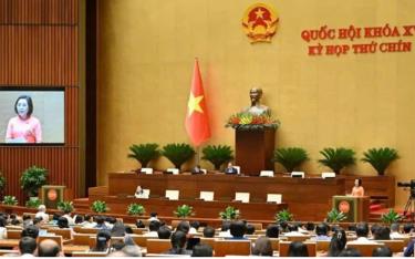 Kỳ họp thứ 9 Quốc hội khóa XV. Ảnh: Media Quốc hội