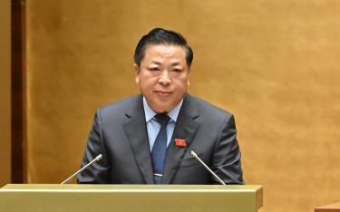 Bộ trưởng Xây dựng Trần Hồng Minh.