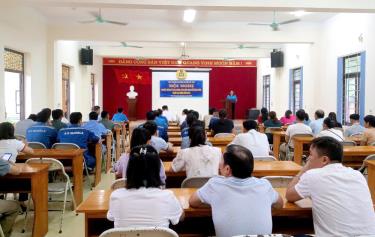 BHXH liên huyện Văn Yên – Lục Yên truyền thông các chính sách liên quan đến người lao động tại huyện Lục Yên