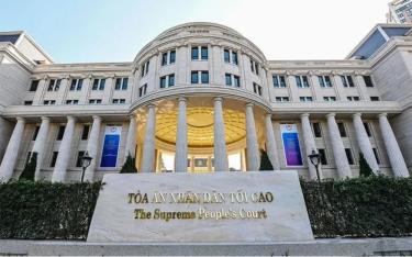 TAND Tối cao sẽ thanh tra 37 TAND các cấp và 2 Vụ thuộc TAND Tối cao.