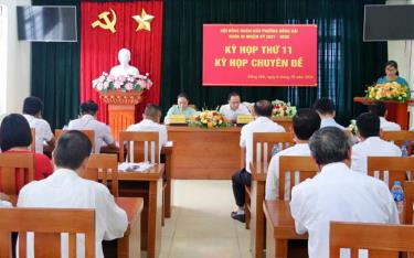 Quang cảnh một kỳ họp của HĐND phường Đằng Hải (quận Hải An, TP Hải Phòng). (Ảnh minh họa)