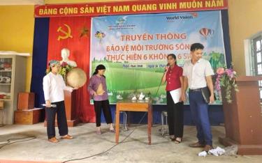 Hội LHPN xã Bạch Hà tổ chức truyền thông chủ đề bảo vệ môi trường sống, thực hiện 