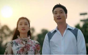 Bộ phim Cầu vồng ở phía chân trời đánh dấu sự hợp tác trở lại của hai diễn viên trẻ Anh Đào và Trọng Lân