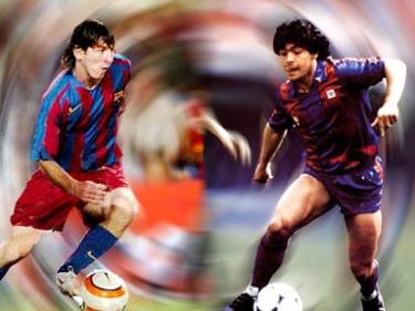 Messi được coi là chơi hay hơn cả Maradona.