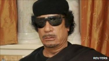 Tổng thống Gaddafi.