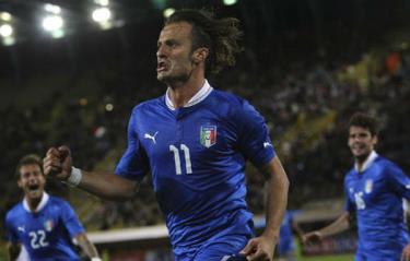 Niềm vui của Alberto Gilardino.