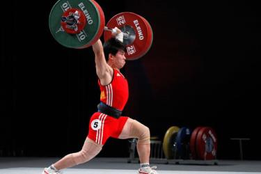 VĐV cử tạ Trần Lê Quốc Toàn.