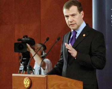 Ông Dmitry Medvedev là mục tiêu lớn nhất trong vụ nghe lén năm 2009.